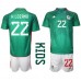 Mexiko Hirving Lozano #22 Barnkläder Hemma matchtröja till baby VM 2022 Kortärmad (+ Korta byxor) Billigt